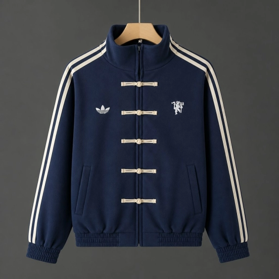 26/27 Manchester United  x Adidas New Year Limited Edition Navy Track Jacket