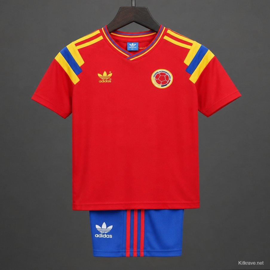 Retro 1990 Kids Colombia Away Jersey