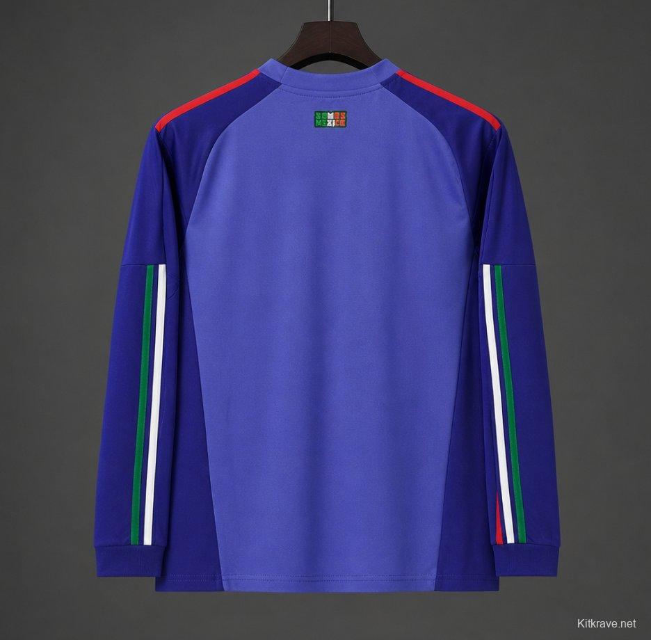2026 Meixco Away Goalkeeper Purple Long Sleeve Jersey