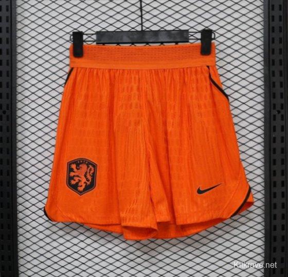 Player Version 26/27 Netherlands Orange Home Shorts