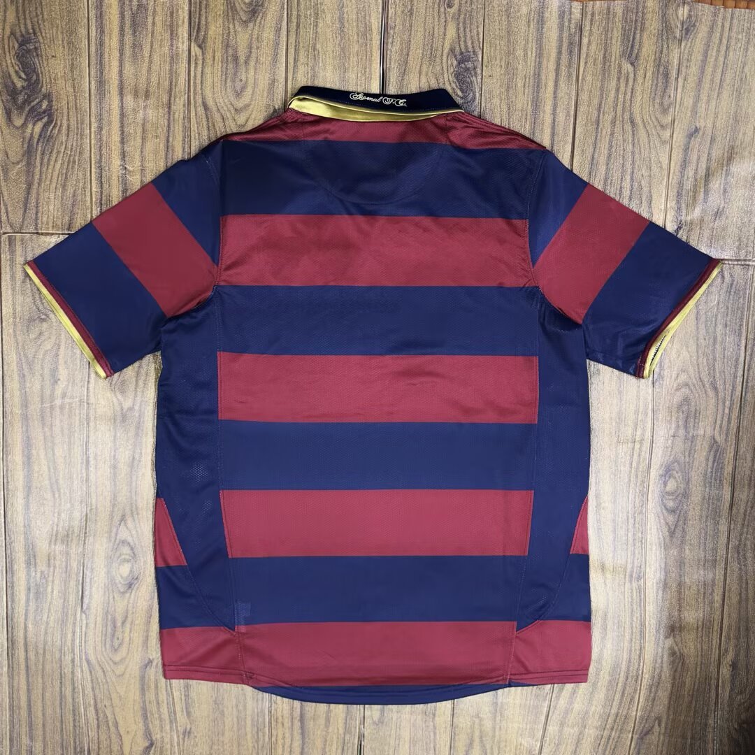 Retro 07/08 Arsenal Third Dark Blue/Maroon Jersey