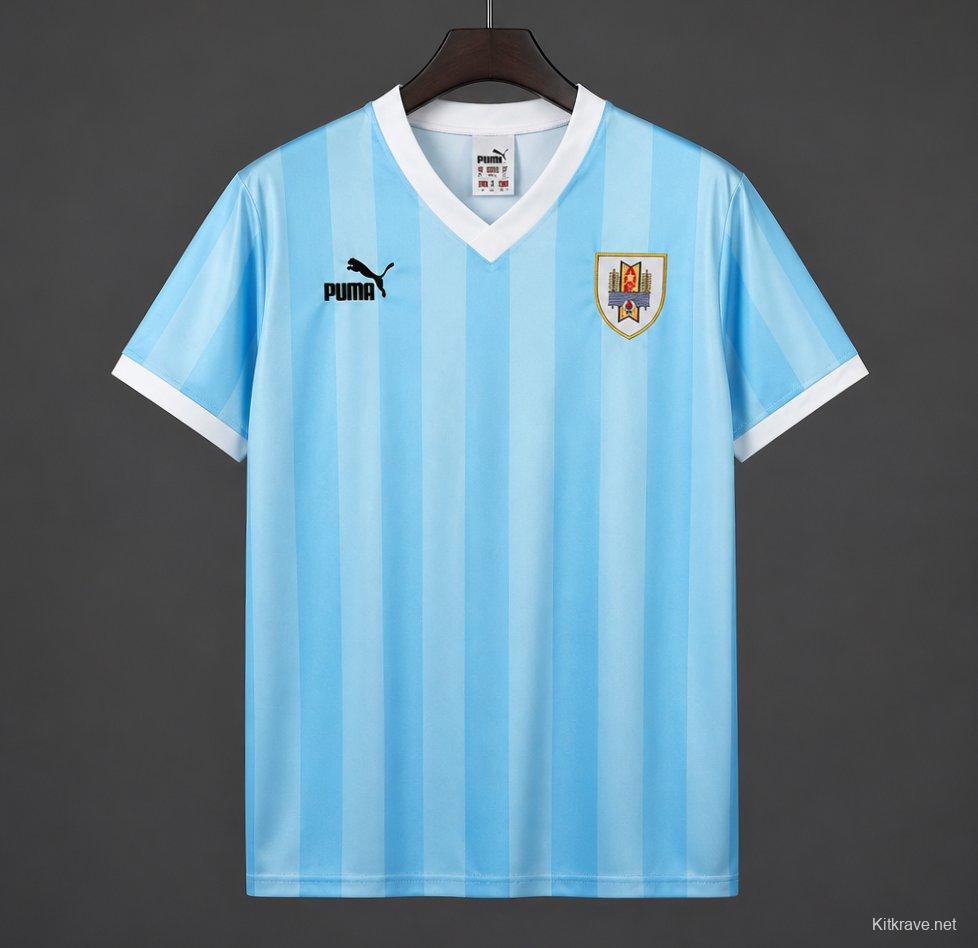 Retro 1990 Uruguay Home Jersey
