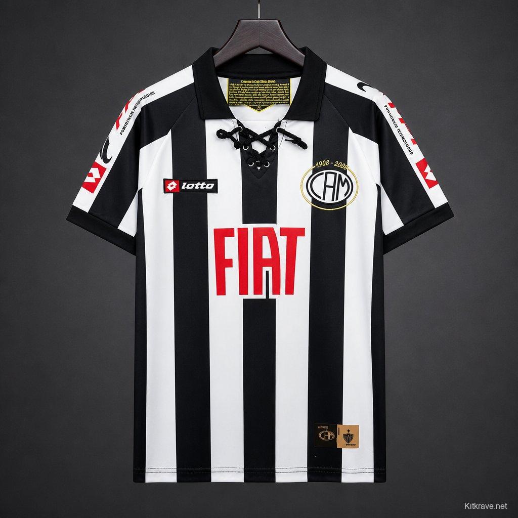 Retro 2008 Atlético Mineiro Centenary Special Edition Jersey