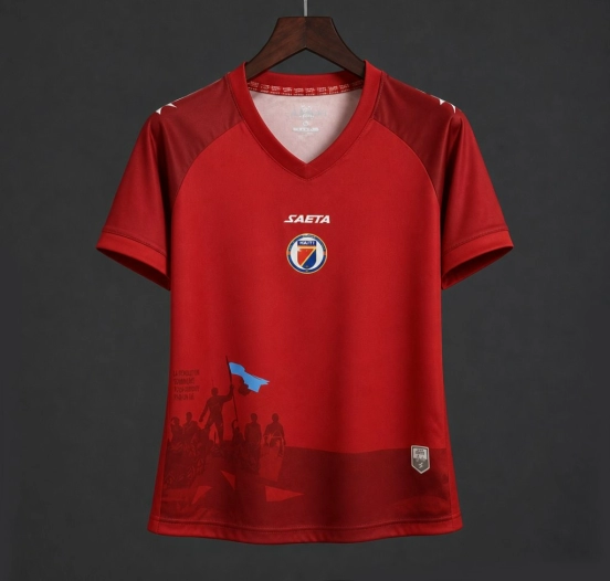 2026 Women Haiti Third Red Jersey