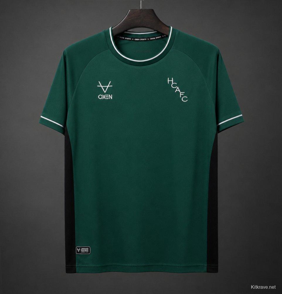 26/27 Hull City Green with Black Side Panel Training Jersey