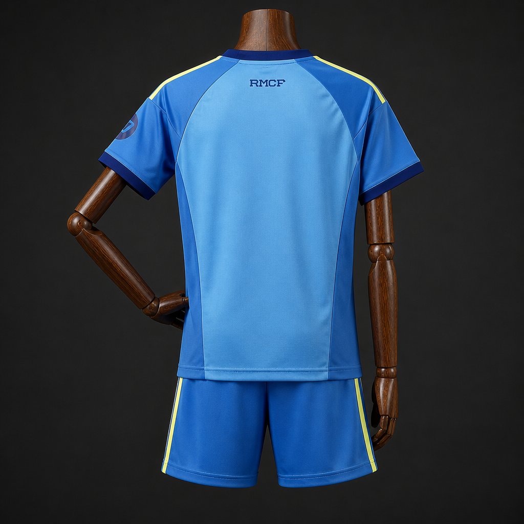 26/27 Kids Real Madrid Goalkeeper Away  Blue Jersey