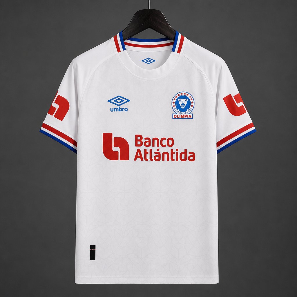 26/27 CD Olimpia Home White Jersey