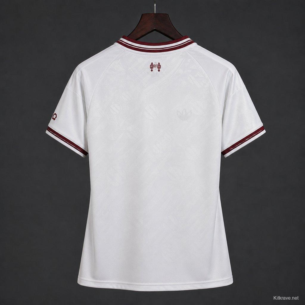 26/27 Women Liverpool  Away White Jersey