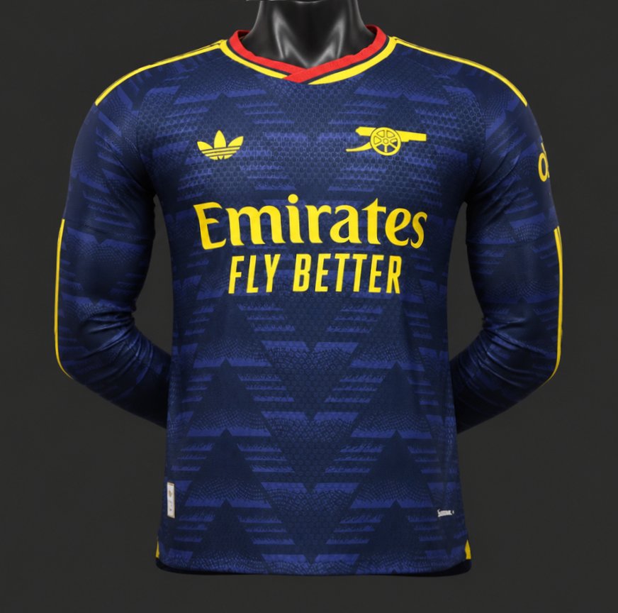 Player Version 26/27 Arsenal Away Long Sleeve Jersey
