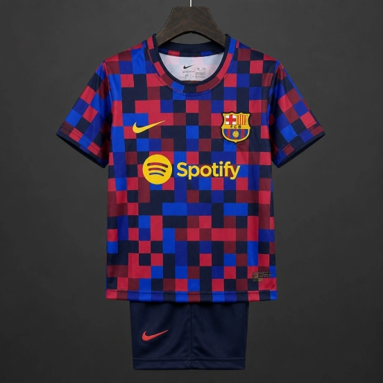 26/27 Kids Barcelona Academy Pro Pre-Match Jersey