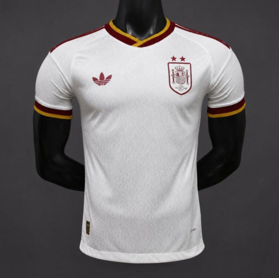 2 Star 2026 Spain Away White Jersey