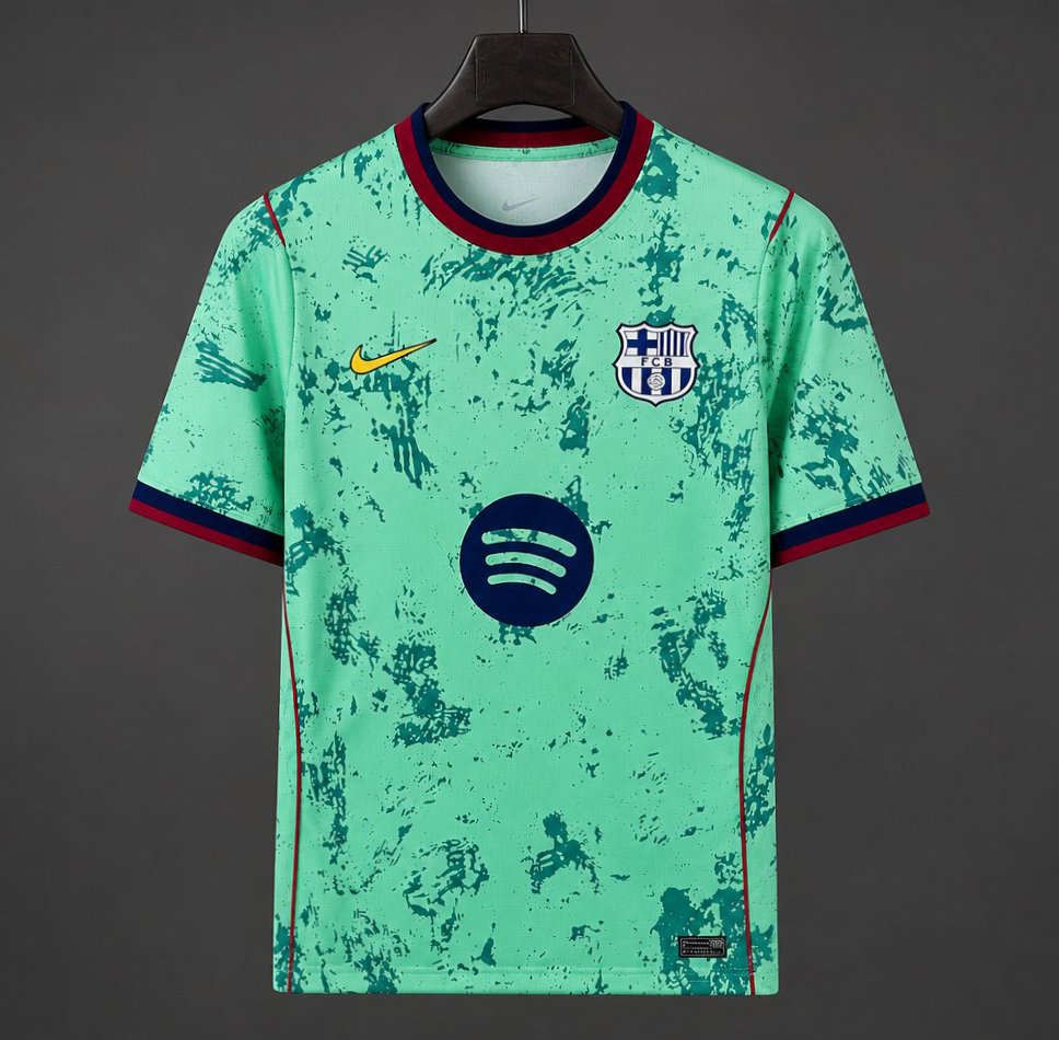 26/27 Barcelona  Green Special Edition Jersey