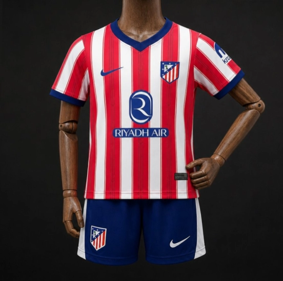 26/27 Kids Atletico Madrid Home Jersey