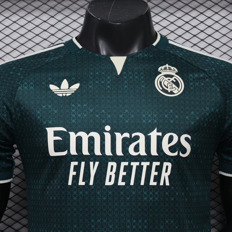 Player Version 26/27 Real Madrid Teal Away Jersey