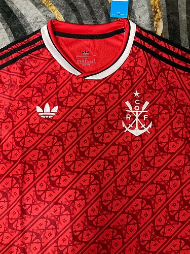 26/27 Clube de Regatas do Flamengo Third Red with Dark  Jersey