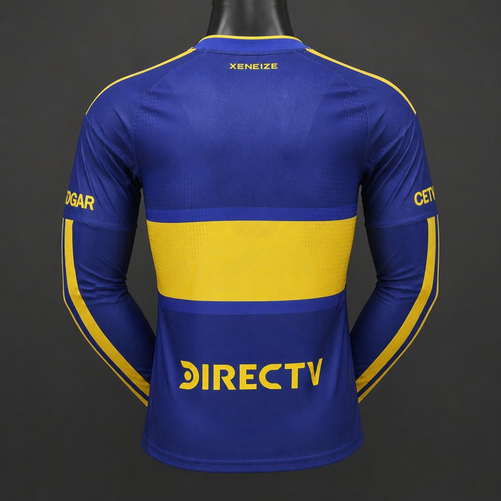 Player Version 26/27 Boca Juniors Home Long Sleeve Jersey