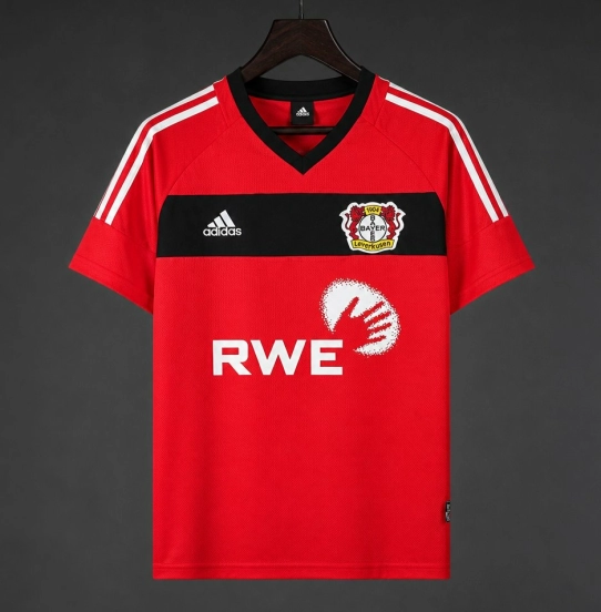 Retro 02/04 Bayer 04 Leverkusen Home Jersey