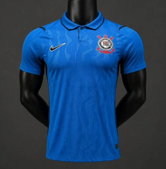 Player Version 26/27 Corinthians Third Blue Jersey
