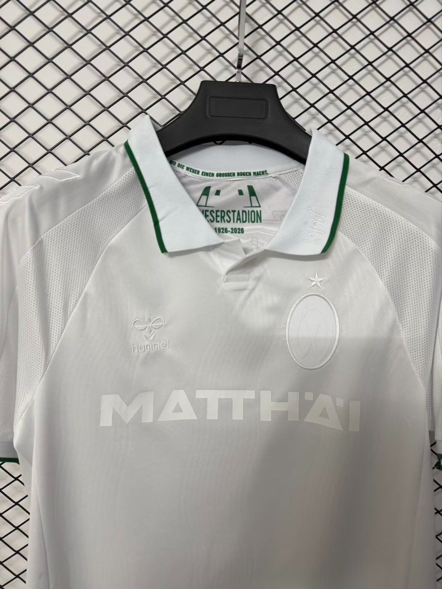 26/27 SV Werder Bremen 100th Anniversary White Jersey