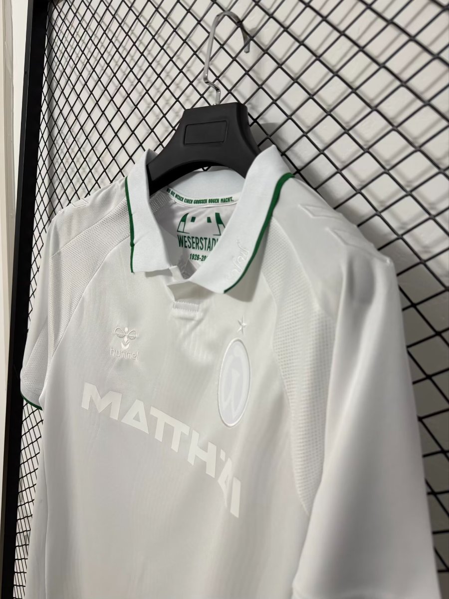 26/27 SV Werder Bremen 100th Anniversary White Jersey