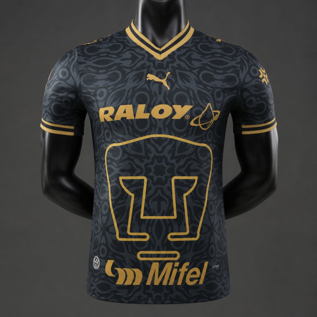 Player Version 26/27 Pumas UNAM Away Black Jersey