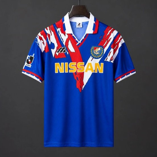 Retro 93/94 Yokohama Marinos Home Blue Jersey