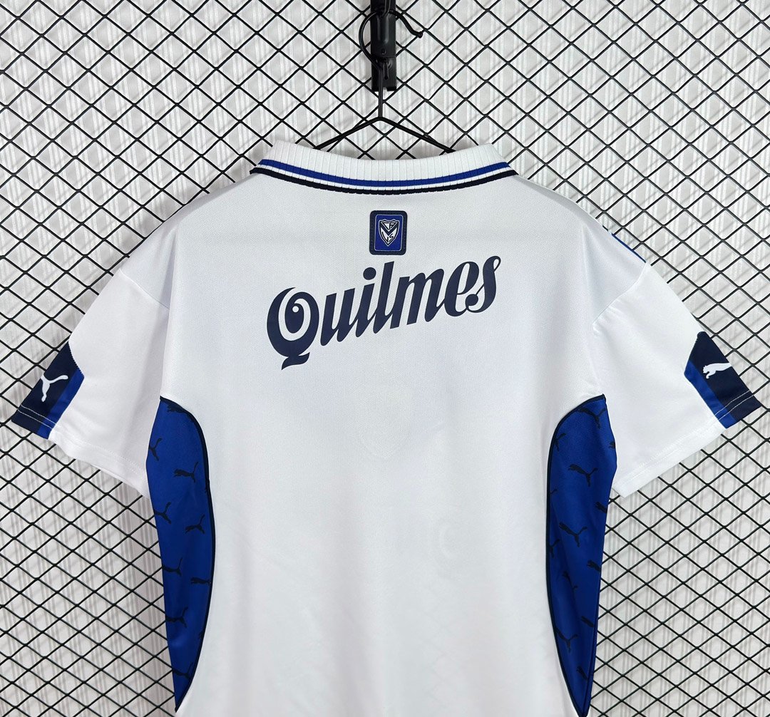 Retro 98/99 Velez Sarsfield Home White  Blue Jersey