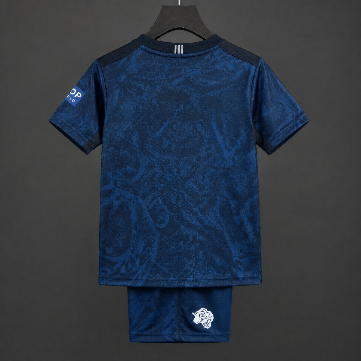 26/27 Kids Derby County Third Navy Jersey Kit