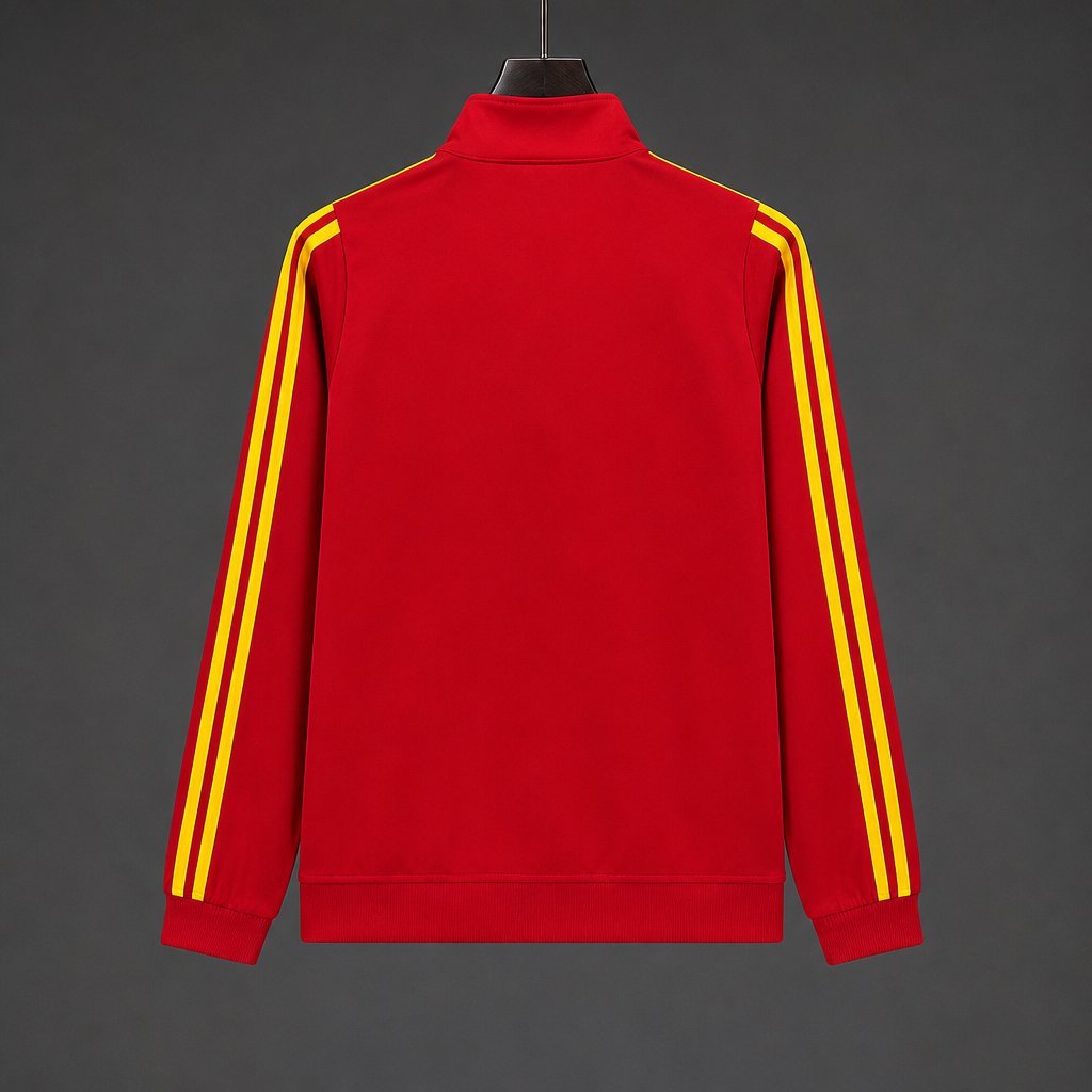 26/27 AS Roma Red Full Zipper Jacket