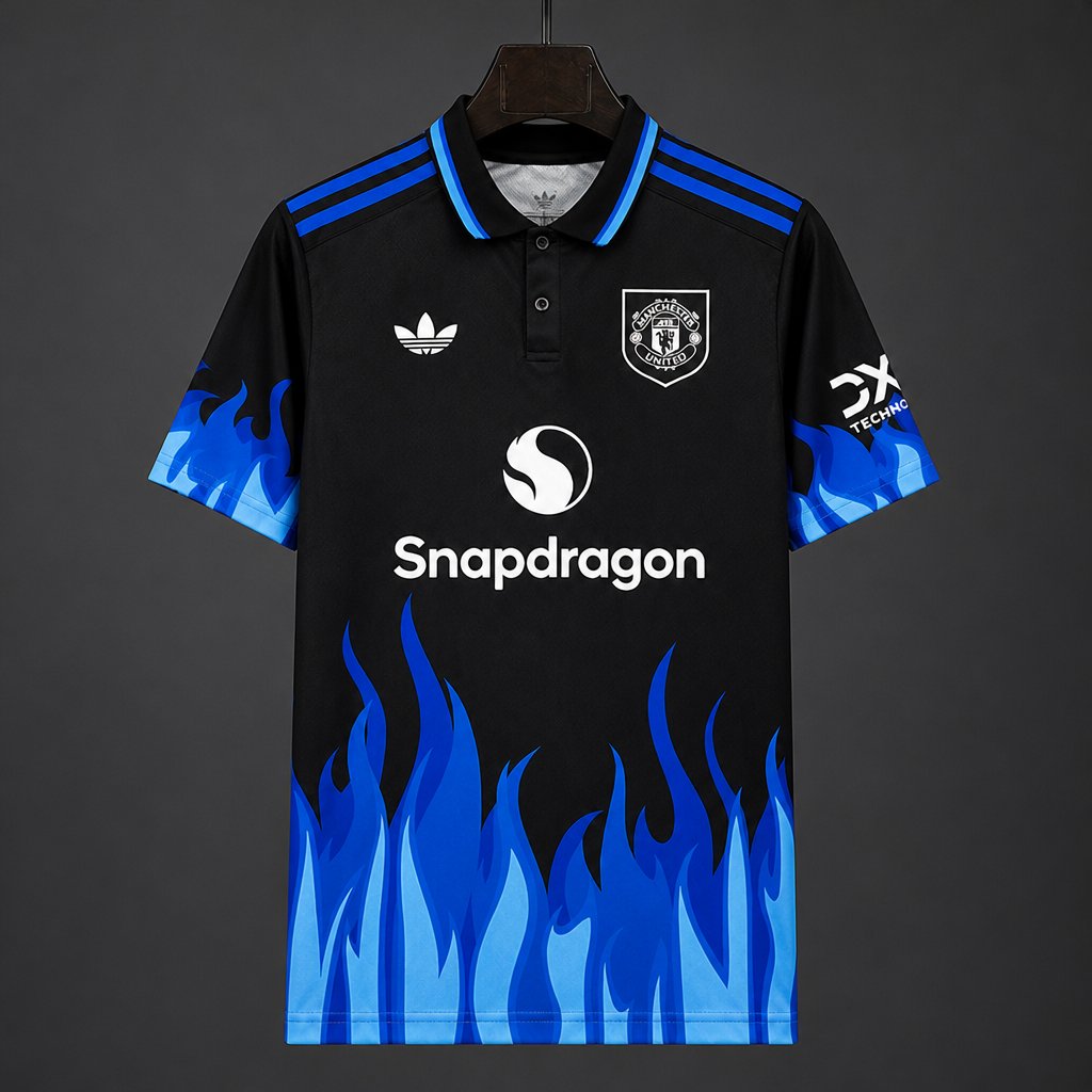 26/27 Manchester United Blue Hellfire Special Edition Jersey